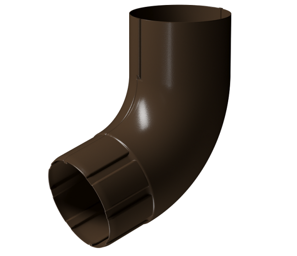 Колено 72° D90 Döcke STAL PREMIUM Каштан, (RAL 8017) купить в Борисоглебске