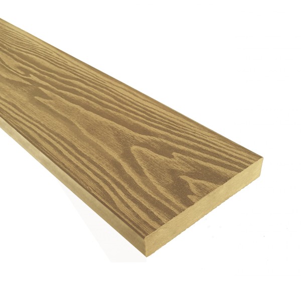 Террасная доска из ДПК Terrapol Смарт 3D Полнотелая без паза Дуб Севилья купить в Борисоглебске