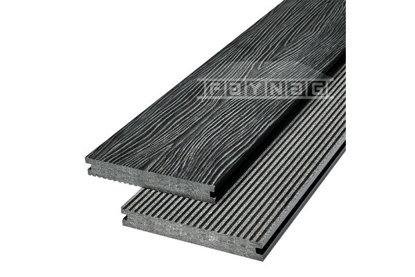 Террасная доска из ДПК Faynag Premium Massive 3D — Кварц купить в Борисоглебске