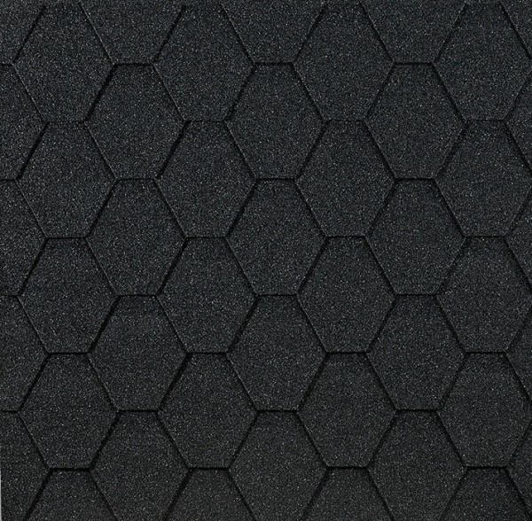 Гибкая черепица EURASIA Docke, Коллекция ШЕСТИГРАННИК Серый купить в Борисоглебске