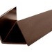 Уголок ДПК для сайдинга 70x70x3000мм Коричневый купить в Борисоглебске