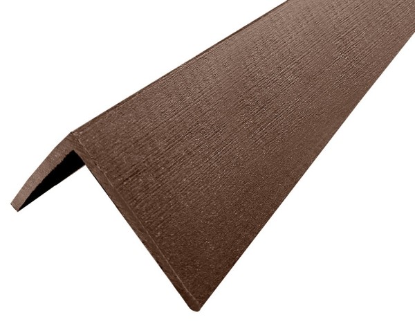 Уголок ДПК для сайдинга 70x70x3000мм Коричневый купить в Борисоглебске