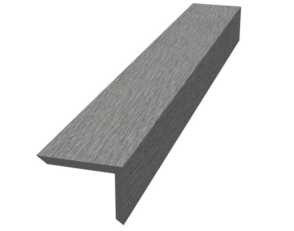 Уголок ДПК для террасной доски NauticPrime, 60x40x2900мм Тёмно-серый купить в Борисоглебске