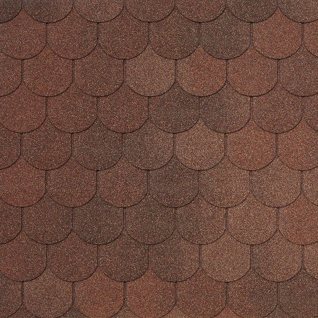 Гибкая черепица Tegola ASSISI terracotta 420 купить в Борисоглебске