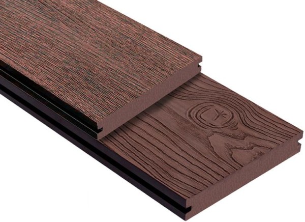 Террасная доска ДПК Outdoor 3D полнотелая STORM/OCEAN BROWN коричневая микс купить в Борисоглебске