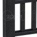 Комплект крышка/юбка для столба SEQUOIA BLACK купить в Борисоглебске
