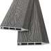Заборная панель шип-паз EasyDecking Wood-Х 146х20 Серый купить в Борисоглебске