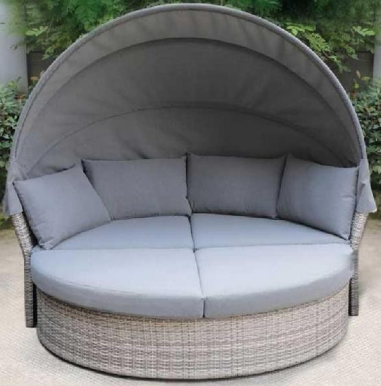 Диван-Трансформер AFINA плетеный из иск. ротанга AFM-325G Grey купить в Борисоглебске