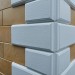 Угол Наружный к Фасадным Термопанелям Доломит Дагестанский Камень 400 мм Белый купить в Борисоглебске