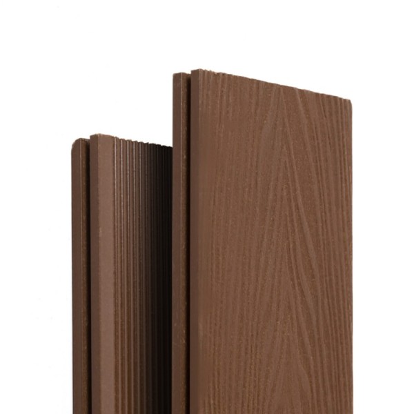 Террасная доска Ecodecking Экстра 3D полнотелая Шоколад купить в Борисоглебске