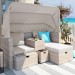Комплект мебели AFINA плетеной из иск. ротанга AFM-330 Beige купить в Борисоглебске