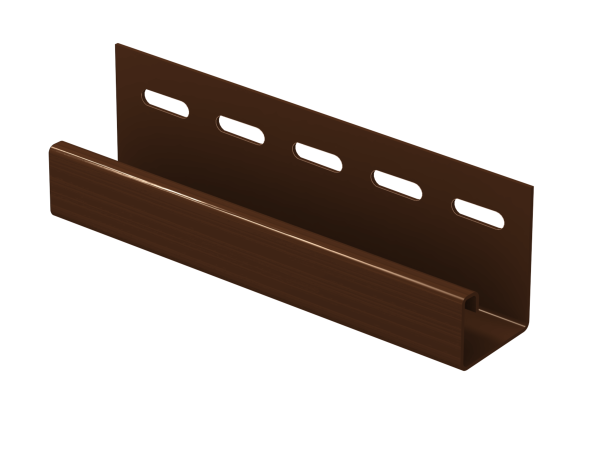 J-планка Ю-пласт Классика коричневая купить в Борисоглебске