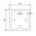 Столб SEQUOIA Evolution 3D WOOD GRAY купить в Борисоглебске