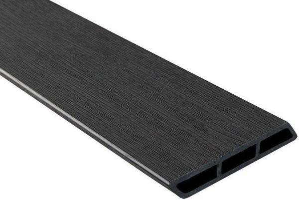 Доска Ромбус 3D ДПК Outdoor STORM BLACK черная купить в Борисоглебске