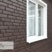 Фасадная панель Ю-Пласт Стоун Хаус Кирпич Коричневый купить в Борисоглебске