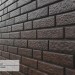 Фасадная панель Ю-Пласт Стоун Хаус Кирпич Коричневый купить в Борисоглебске