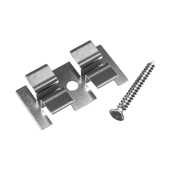 Клипса с саморезом, Grinder шовный монтаж 5 mm купить в Борисоглебске
