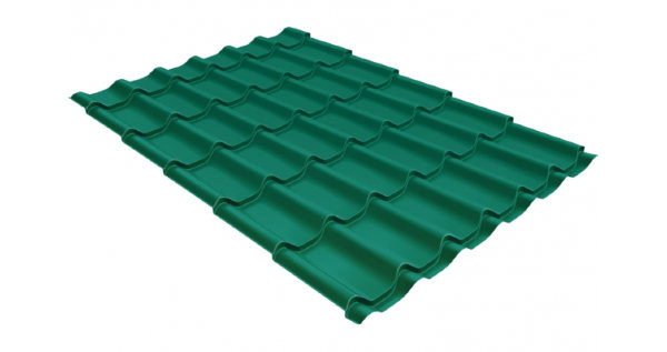 Металлочерепица классик 0,5 Satin RAL 5021 купить в Борисоглебске