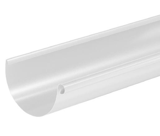 Водосток Aquasistem, система 125x90 - Водосточный желоб 3.00м RAL 9003 Белый купить в Борисоглебске