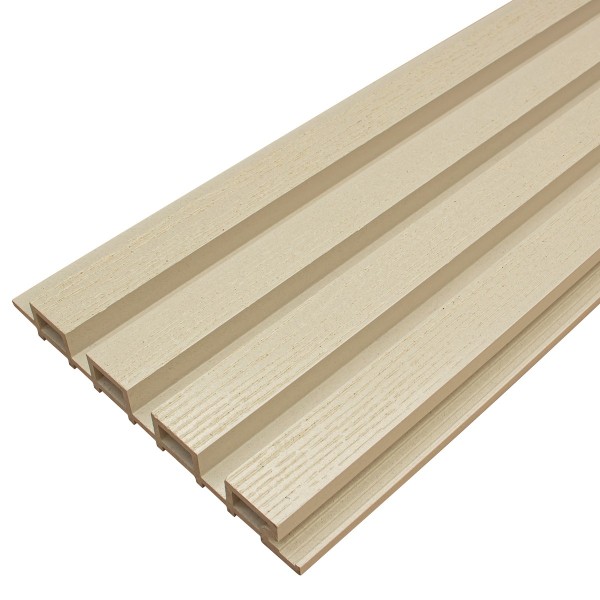 Фасадная доска из ДПК Faynag Wood Рейка Слоновая кость купить в Борисоглебске