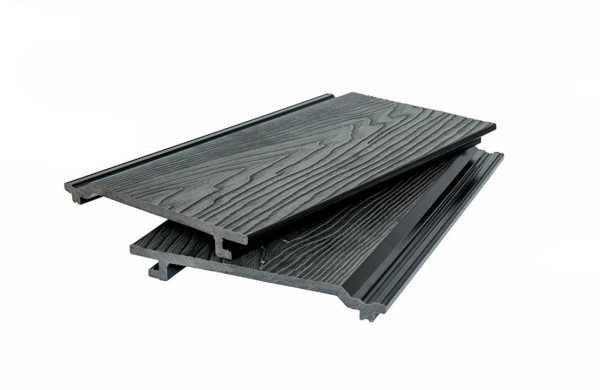 Фасадная доска 3D WOOD BRUSHING, чёрный купить в Борисоглебске