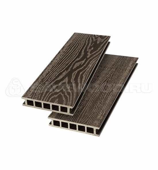 Террасная доска из ДПК SW-Fagus «SaveWood» темно-коричневый купить в Борисоглебске
