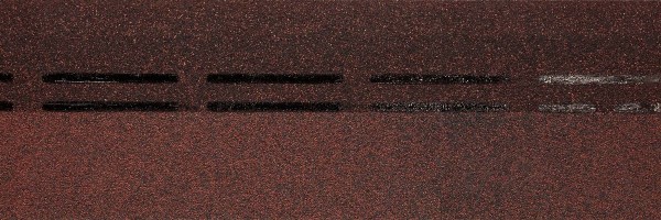 Коньково-карнизная черепица Docke Standard, красный купить в Борисоглебске