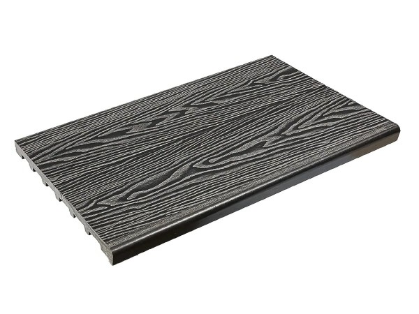Ступень полнотелая из ДПК Deckart Step 3D Графит купить в Борисоглебске