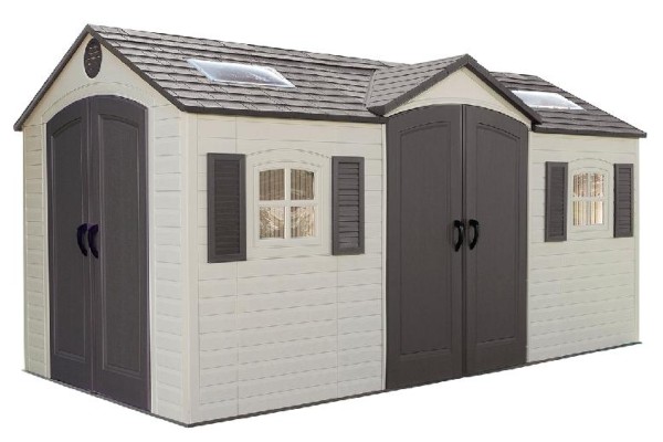 Сарай пластиковый LifeTime 15x8 DD купить в Борисоглебске
