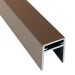П-профиль Алюминиевый EasyDecking 35x25 Венге купить в Борисоглебске