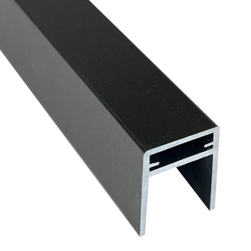 П-профиль Алюминиевый EasyDecking 35x25 Черное дерево купить в Борисоглебске