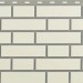 Фасадная панель Альта-Профиль, Кирпич Клинкерный, Белый купить в Борисоглебске