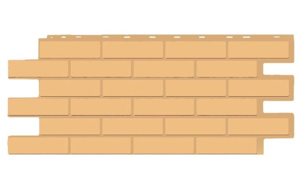 Фасадная панель T-Siding Кирпич Модерн Эко Крем купить в Борисоглебске