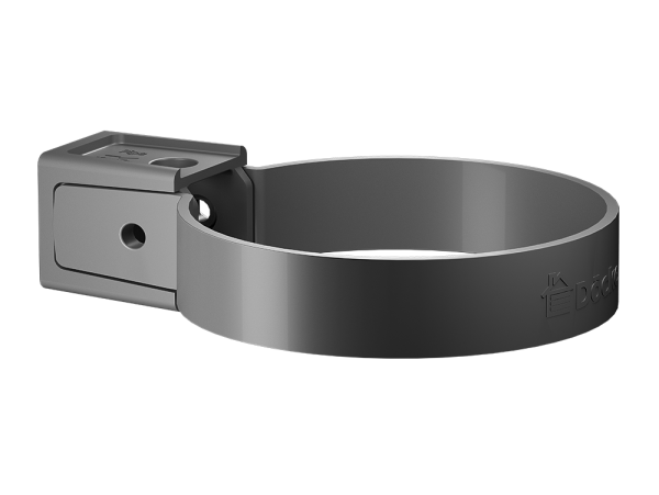 Хомут универсальный для водосточной трубы Docke Premium Графит купить в Борисоглебске