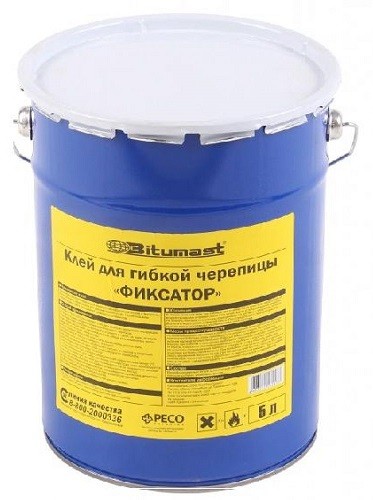 Клей для гибкой черепицы BITUMAST 5 л купить в Борисоглебске