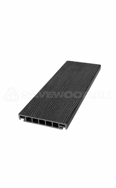 Террасная доска из ДПК SW Salix (S) (R) черный купить в Борисоглебске